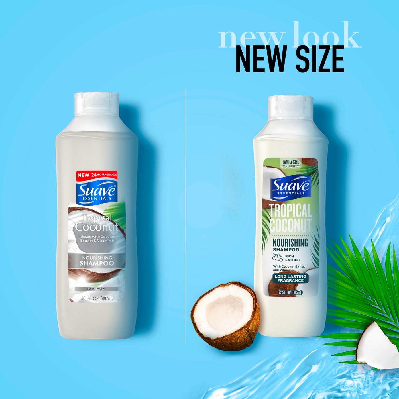 Suave Essentials Nourishing Shampoo - Tropical Coconut; image 2 of 5