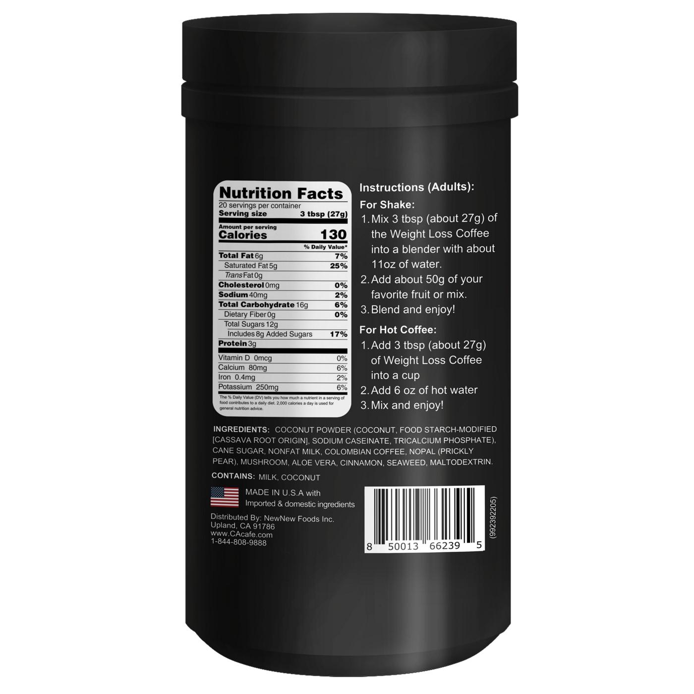 CAcafe Apple Cider Vinegar Weight Loss Coffee Shop Coffee at HEB