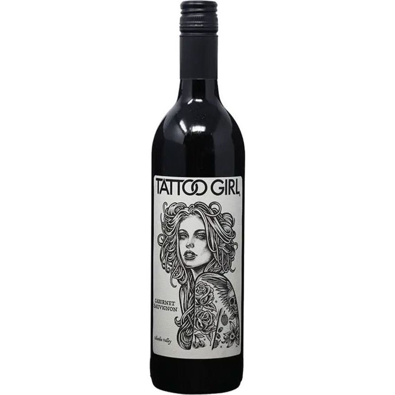 Tattoo Girl Cabernet Sauvignon Washington Red Wine, 750 mL