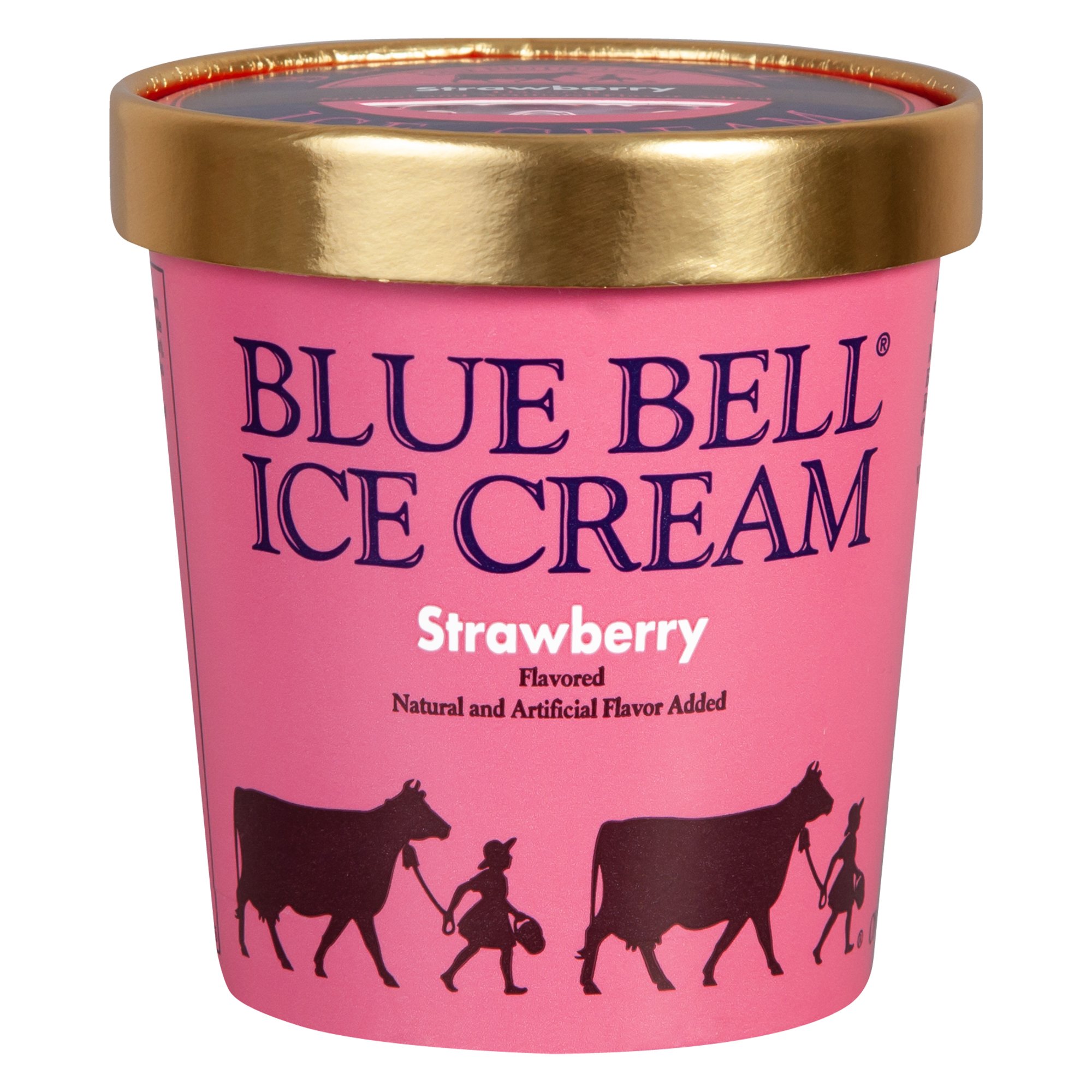 Blue Bell Strawberry Ice Cream - Shop Ice Cream at H-E-B