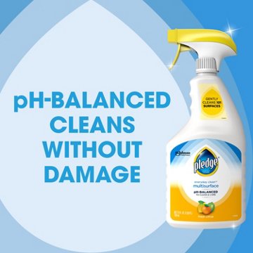 Pledge Pledge pH-Balanced Multisurface Cleaner Spray for Everyday Care, Fresh Citrus Scent, 25oz, 25 oz