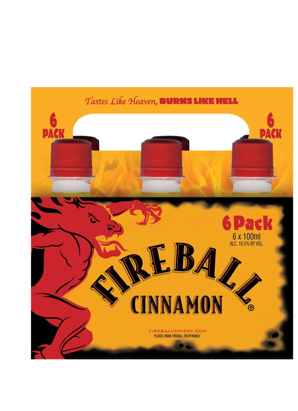 Fireball Cinnamon Malt Beverage 6 pk; image 1 of 2
