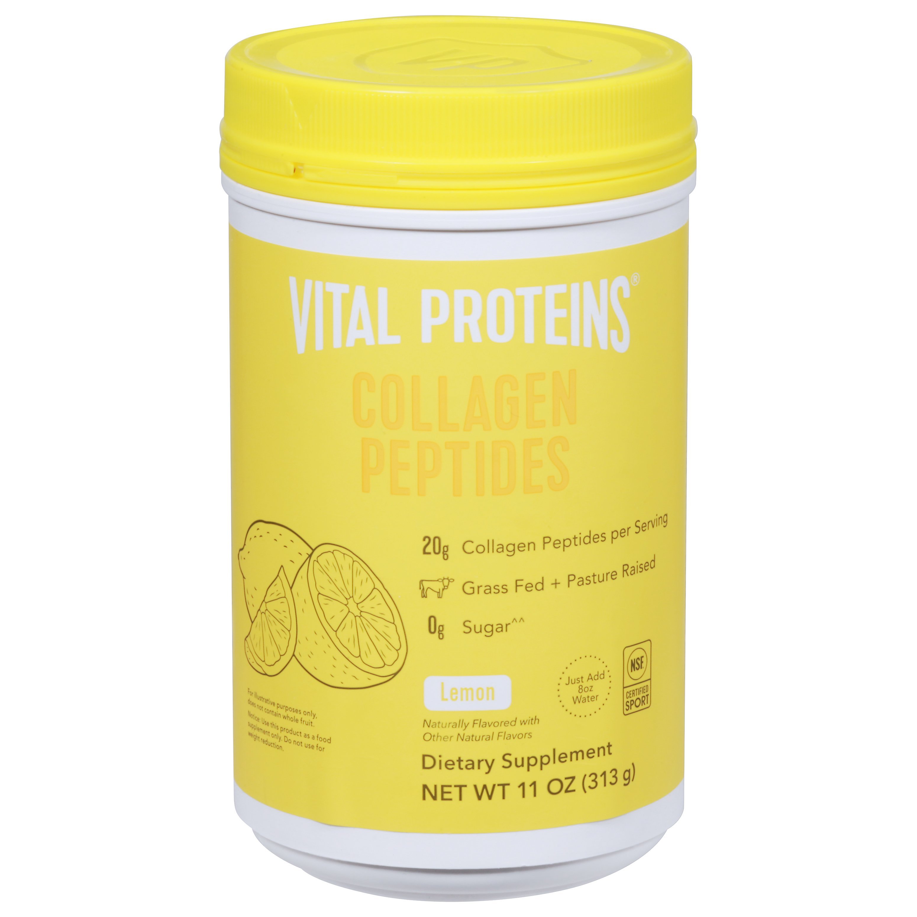 Vital Proteins Collagen Peptides Lemon, 11 oz