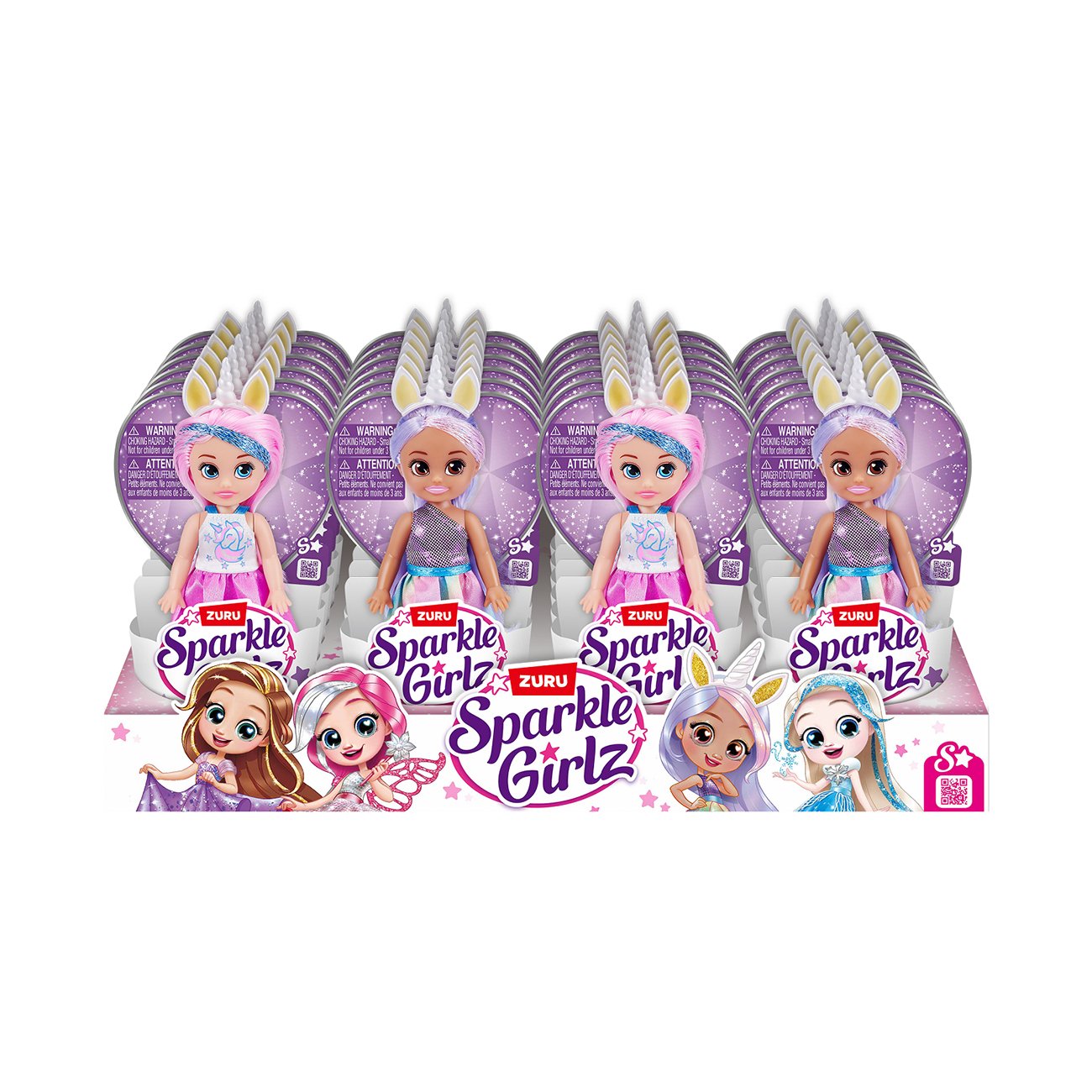 Zuru Sparkle Girlz Cupcake Unicorn Princess Doll Assorted Shop