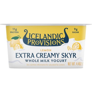 Icelandic Provisions 11g Protein Extra Creamy Skyr - Lemon