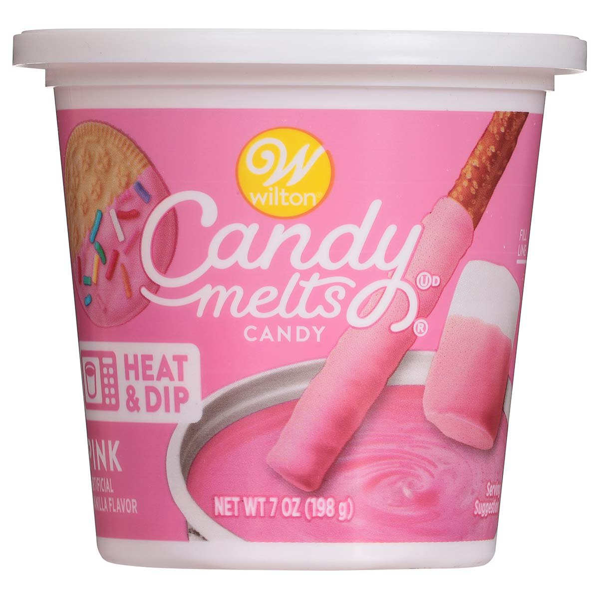 Wilton Candy Melts - Pink , 7 oz