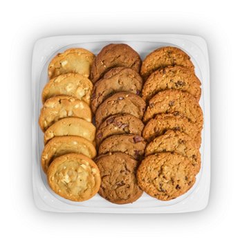H-E-B Bakery Party Tray - Assorted Gourmet Cookies, 18 ct