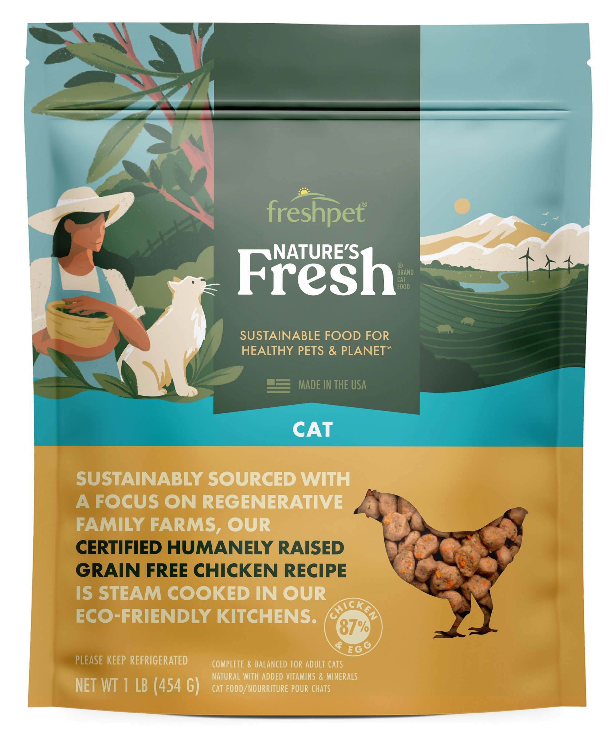 Freshpet cat food clearance ingredients