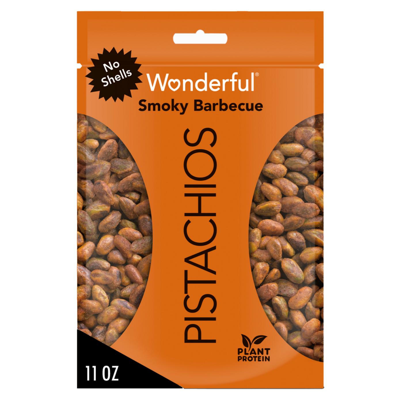 Wonderful No Shell Pistachios - Smoky Barbeque; image 1 of 7