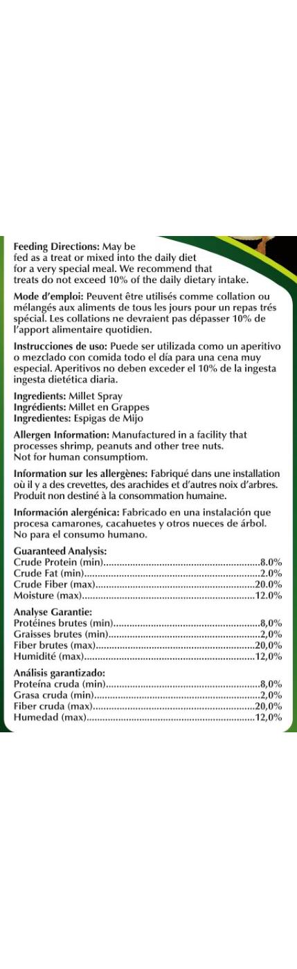 Extreme Natural Millet Spray; image 2 of 3