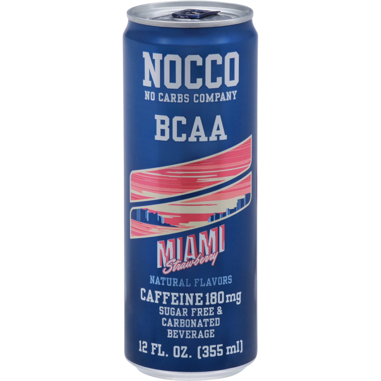 Nocco Miami Strawberry BCAA Energy Drink Shop Diet & Fitness at HEB