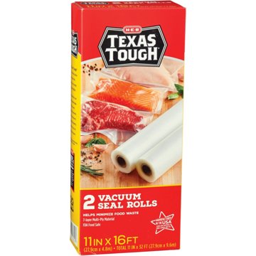 H-E-B Texas Tough Vacuum Seal Rolls, 11"