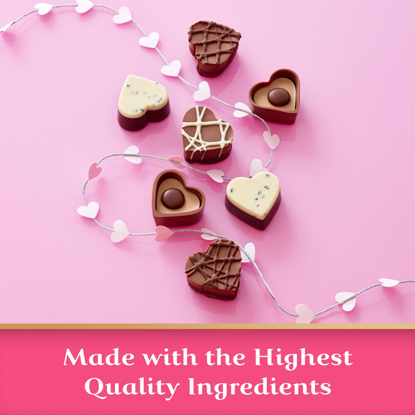 Ghirardelli Signature Collection Fine Assorted Chocolates Valentine's Heart Gift Box, 16 pc; image 3 of 6