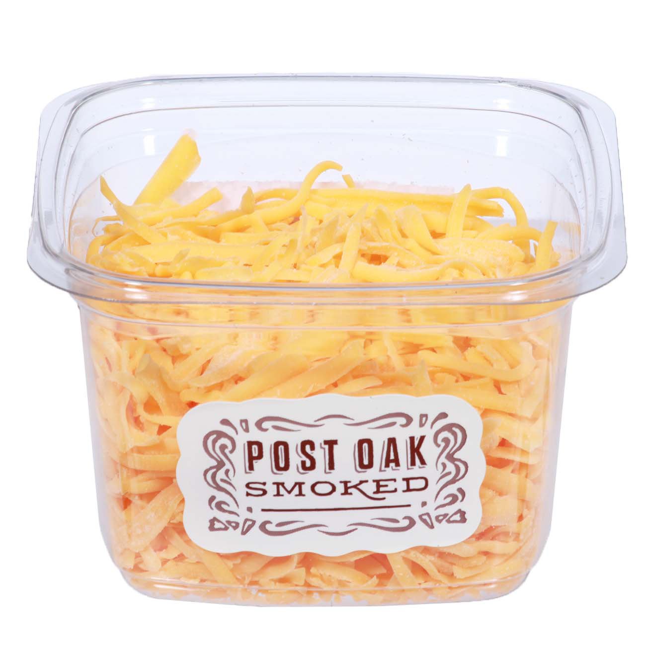 H-E-B Deli Post Oak Smoked Cheddar Shredded Cheese, Avg. 0.5 lb