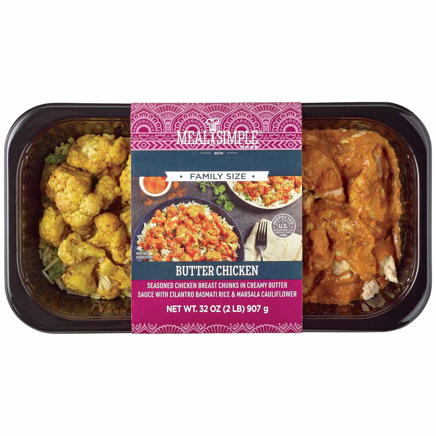 Meal Simple by H-E-B Butter Chicken - Family Size; image 2 of 5