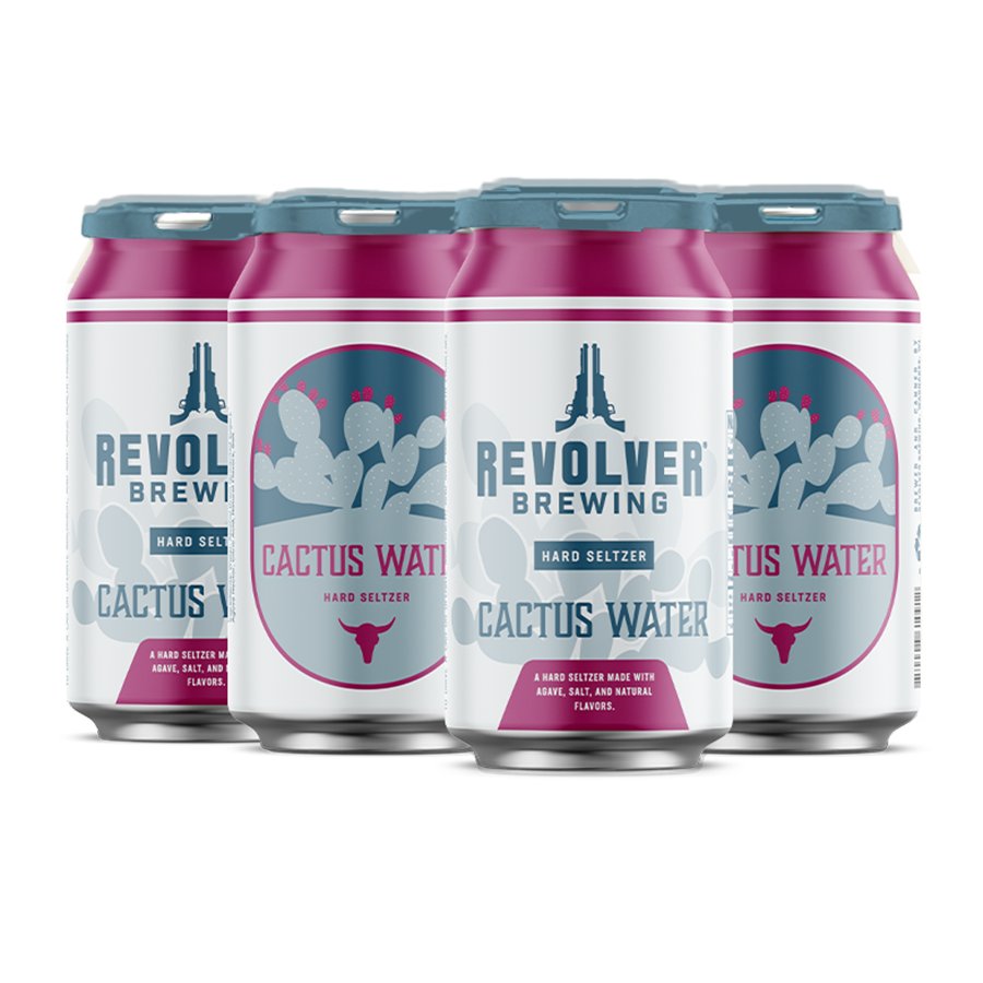 Revolver Cactus Water Hard Seltzer 6 pk Cans - Shop Malt beverages &  coolers at H-E-B