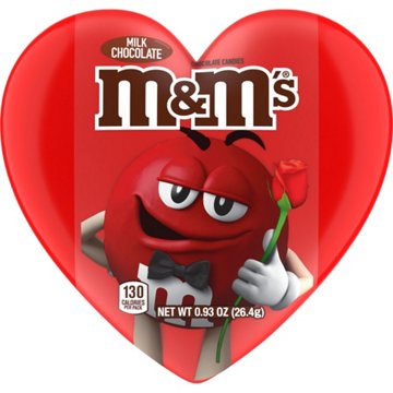M&M'S Milk Chocolate Valentine's Candy Filled Heart