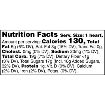 M&M'S Milk Chocolate Valentine's Candy Filled Heart