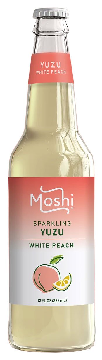 Moshi White Peach Sparkling Yuzu - Shop Tea at H-E-B