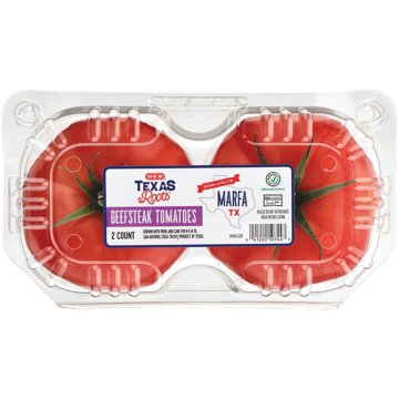H-E-B Texas Roots Fresh Beefsteak Tomatoes, 2 ct
