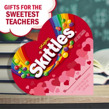 Skittles Original Valentine's Heart-Shaped Gift Box