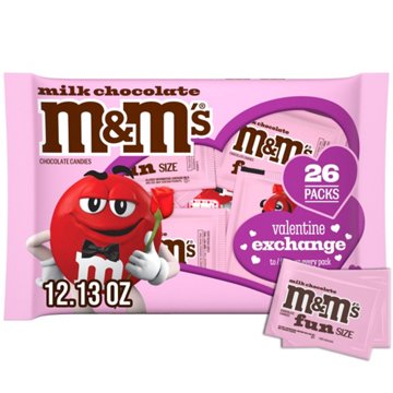 M&M'S Milk Chocolate Valentine's Exchange Candy