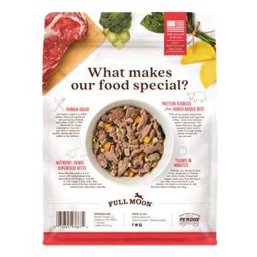 Full Moon Freshly Crafted Ranch Raised Beef Recipe Wet Dog Food