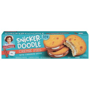 Little Debbie Snickerdoodle Creme Pies, 8 ct