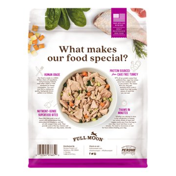 Full Moon Freshly Crafted Homestead Turkey Recipe Wet Dog Food