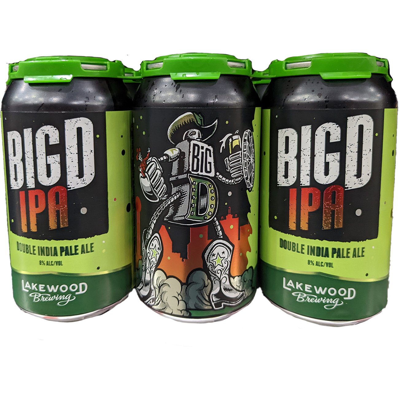 Lakewood Brewing Big D Double IPA 6 pk Cans - Shop Beer at H-E-B