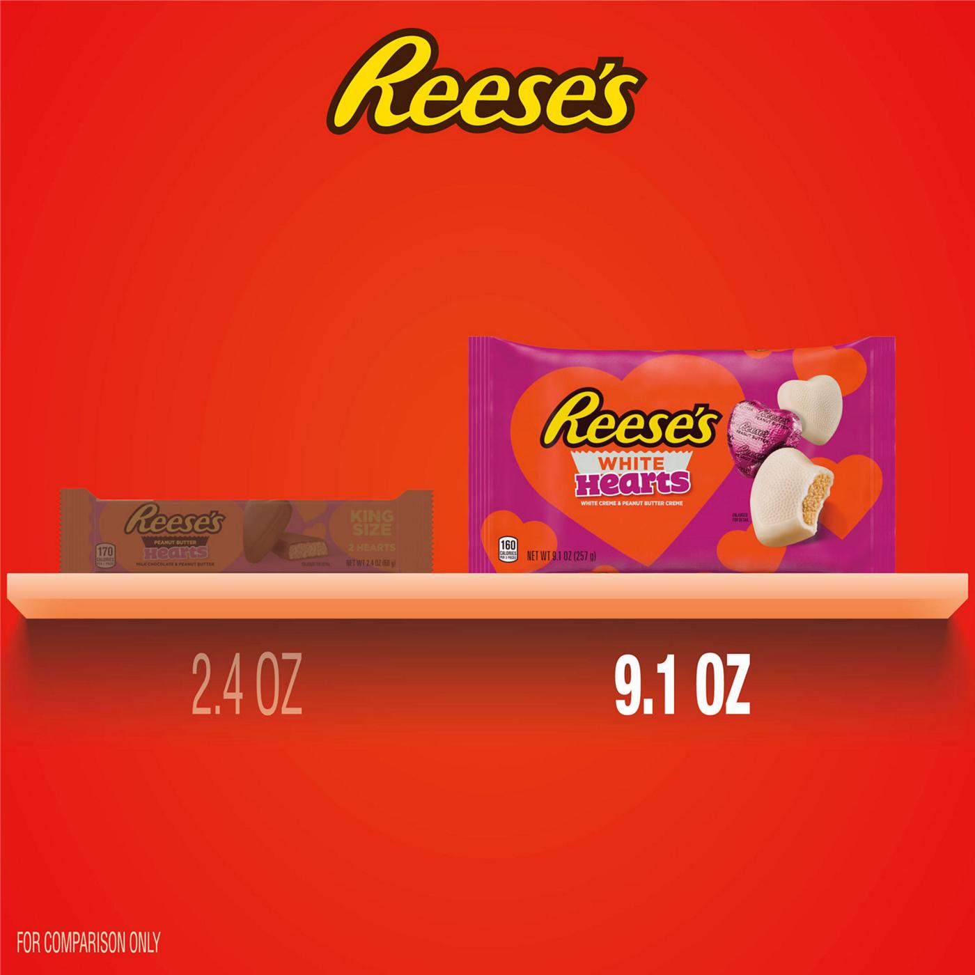 Reese's White Hearts Valentine's Candy; image 5 of 7