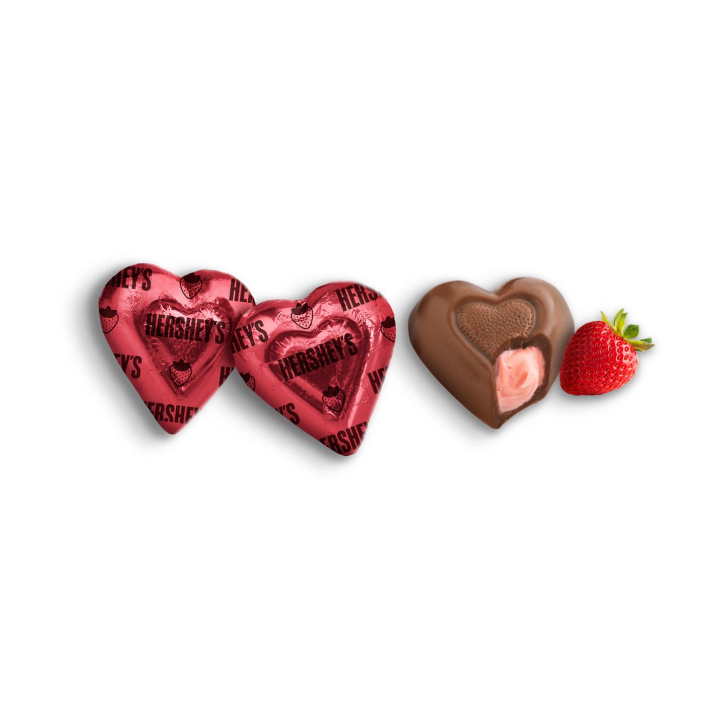 Hershey's Strawberry Creme Hearts Valentine's Candy; image 2 of 7