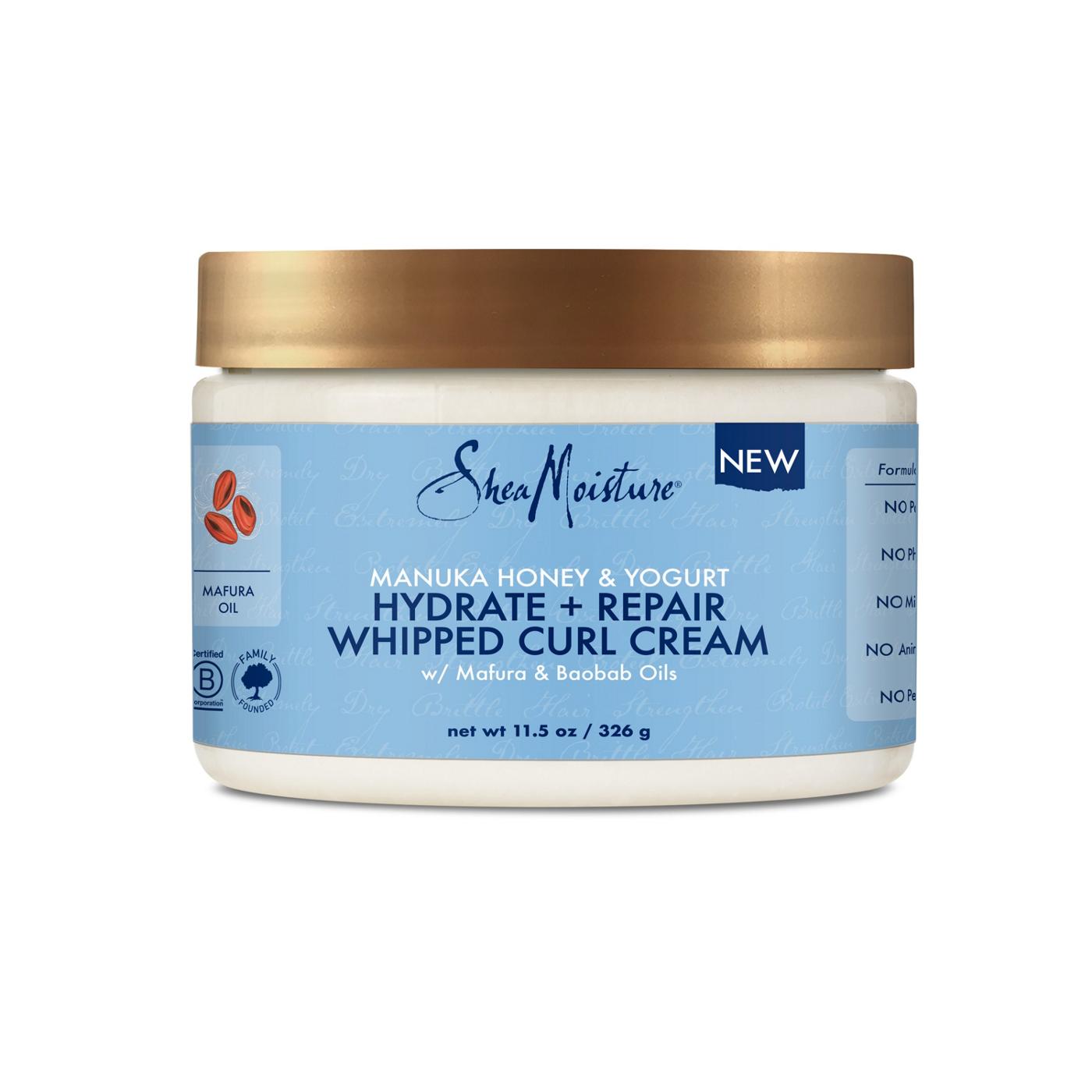 SheaMoisture Curl Cream Manuka Honey & Yogurt; image 1 of 7