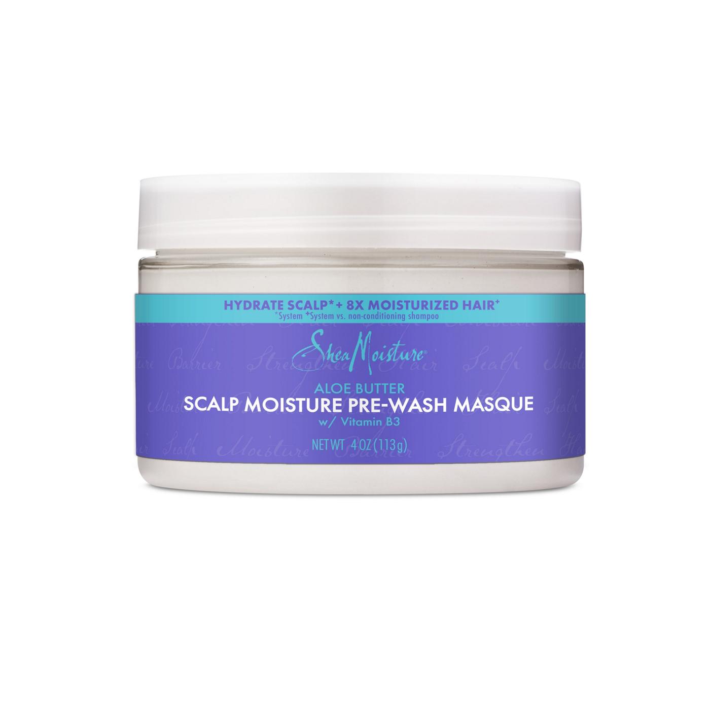 SheaMoisture Aloe Butter Scalp Moisture Hair Masque; image 1 of 9