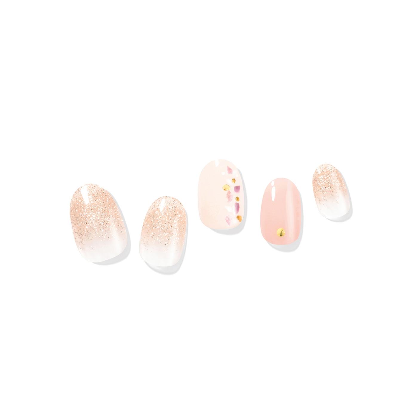 Dashing Diva Glaze Gel Nail Art Strips - Pink Champagne; image 4 of 4