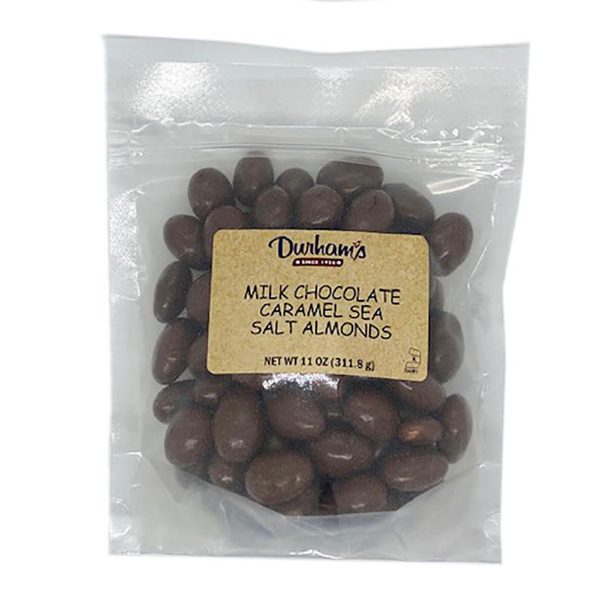 Durham's Chocolate Caramel Sea Salt Almonds Shop Nuts & seeds at HEB