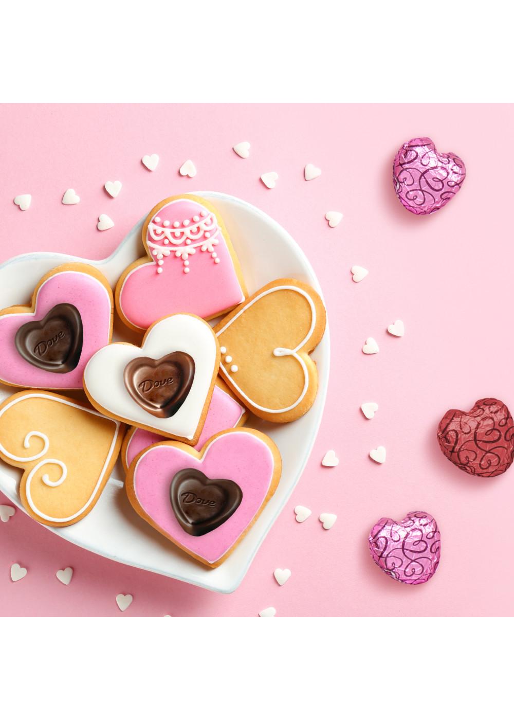 Dove Promises Hearts Milk & Dark Chocolate Valentine's Candy; image 5 of 7