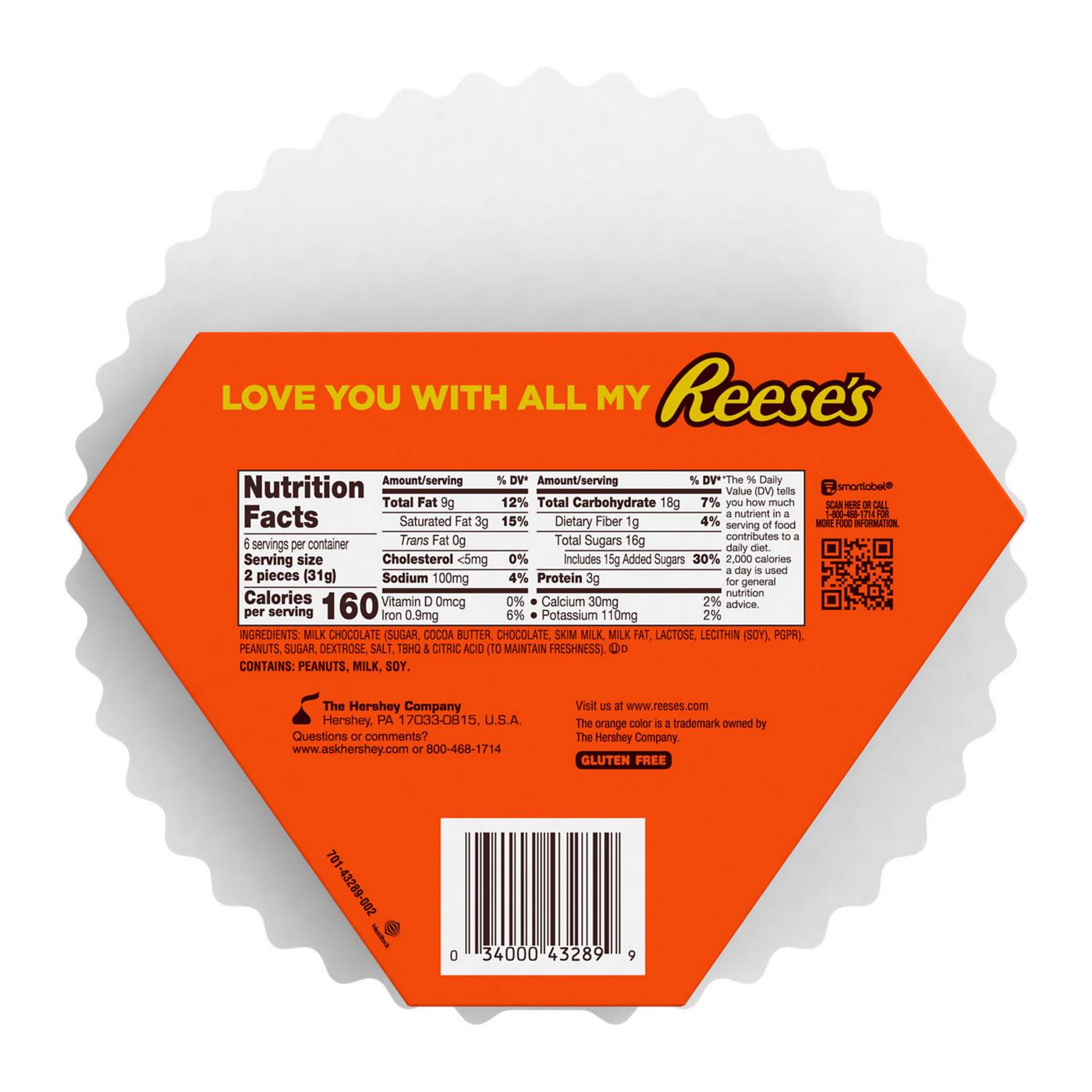 Reese's Peanut Butter Cups Valentine's Gift Box; image 2 of 8