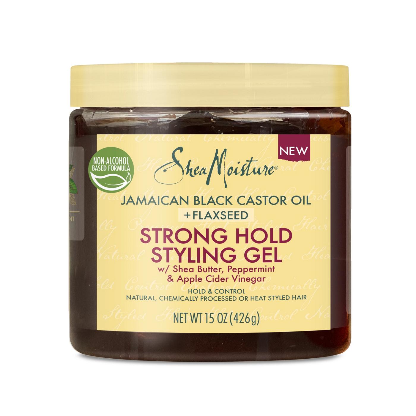 SheaMoisture Strong Hold Gel Jamaican Black Castor Oil; image 1 of 9