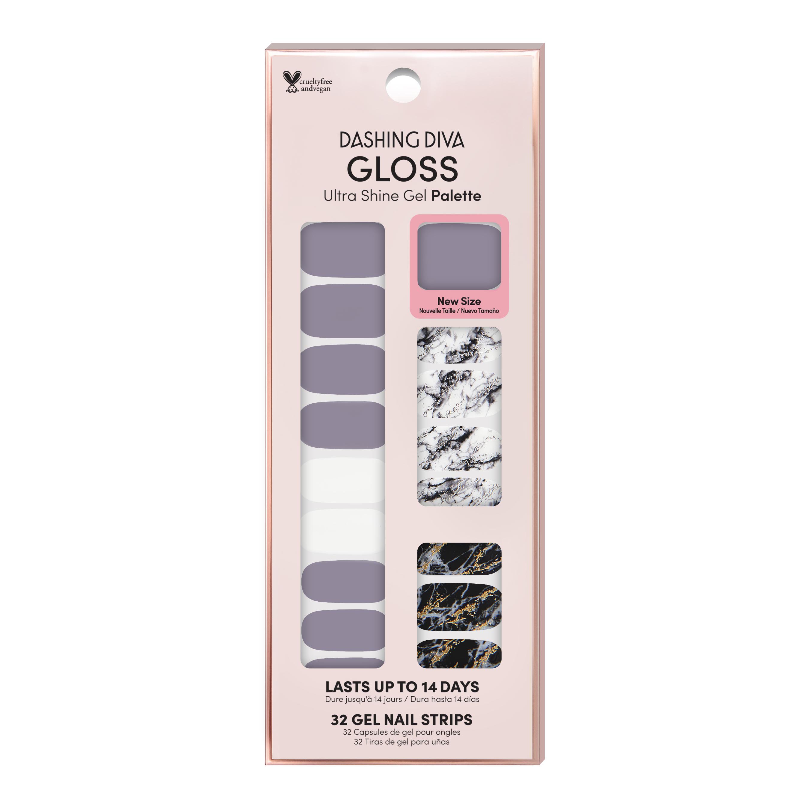 Dashing Diva Gloss Ultra Shine Nail Gel Strips - Natural Wonder - Shop Nails  at H-E-B