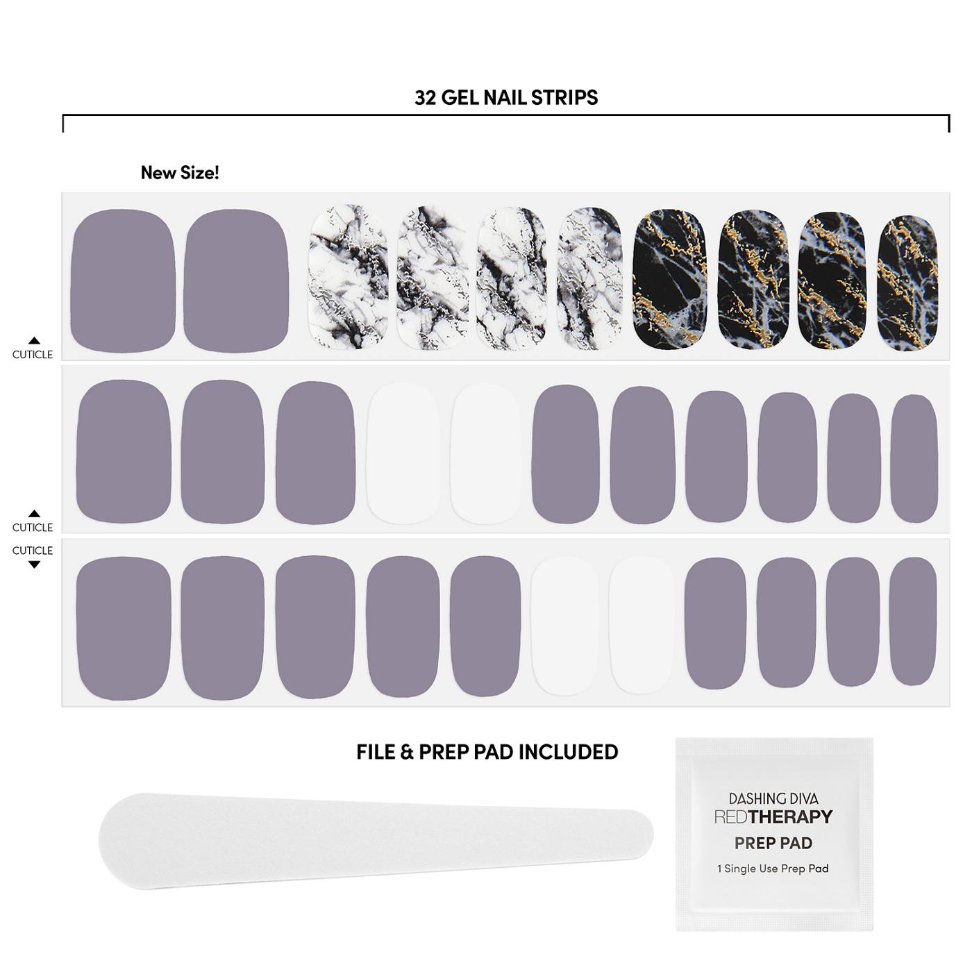 Dashing Diva Gloss Ultra Shine Nail Gel Strips Natural Wonder Shop