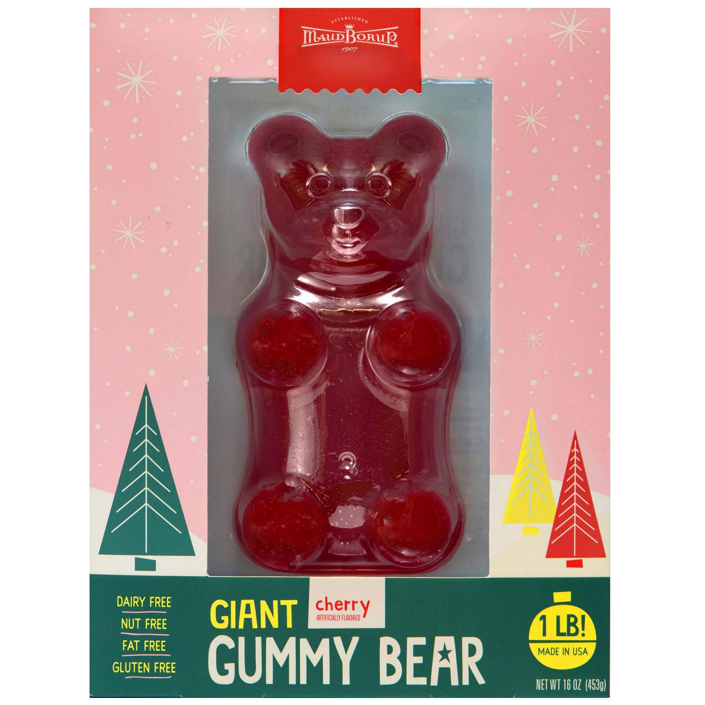 Maud Borup Giant Shape Gummy Holiday Gift Box, Bear - Assorted; image 1 of 4