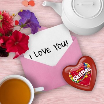 Skittles Original Candy Valentine's Heart Gift Box