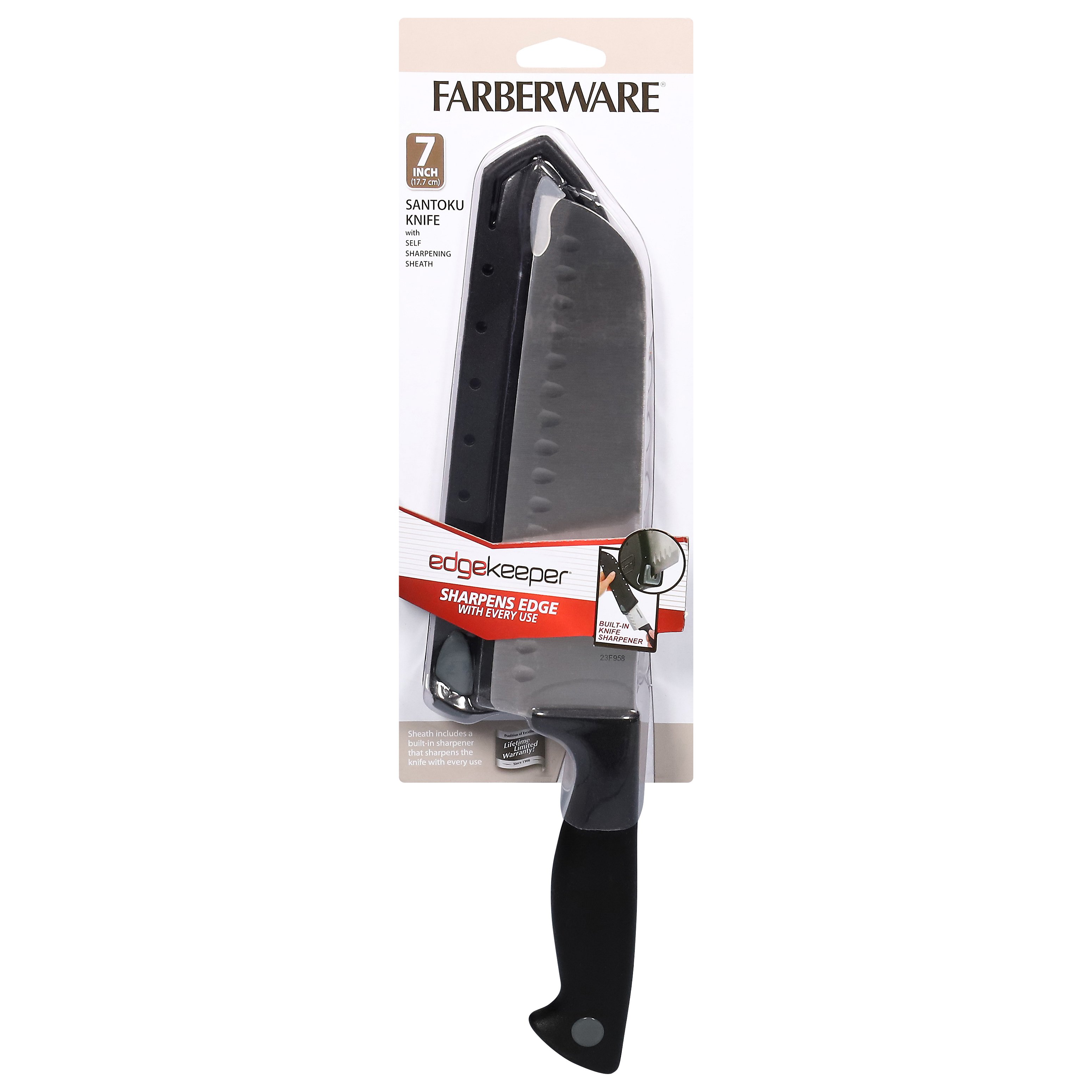 Farberware EdgeKeeper Santoku Knife Shop Knives at HEB