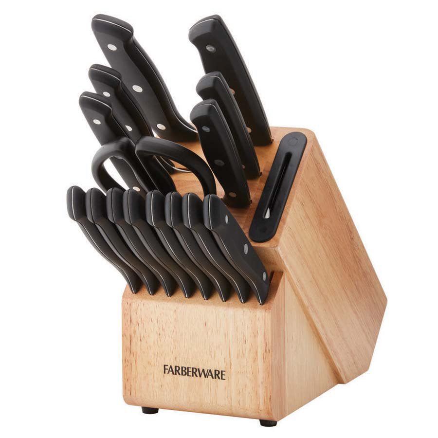 Farberware EdgeKeeper Universal Cutlery Block Set Shop Knife sets at