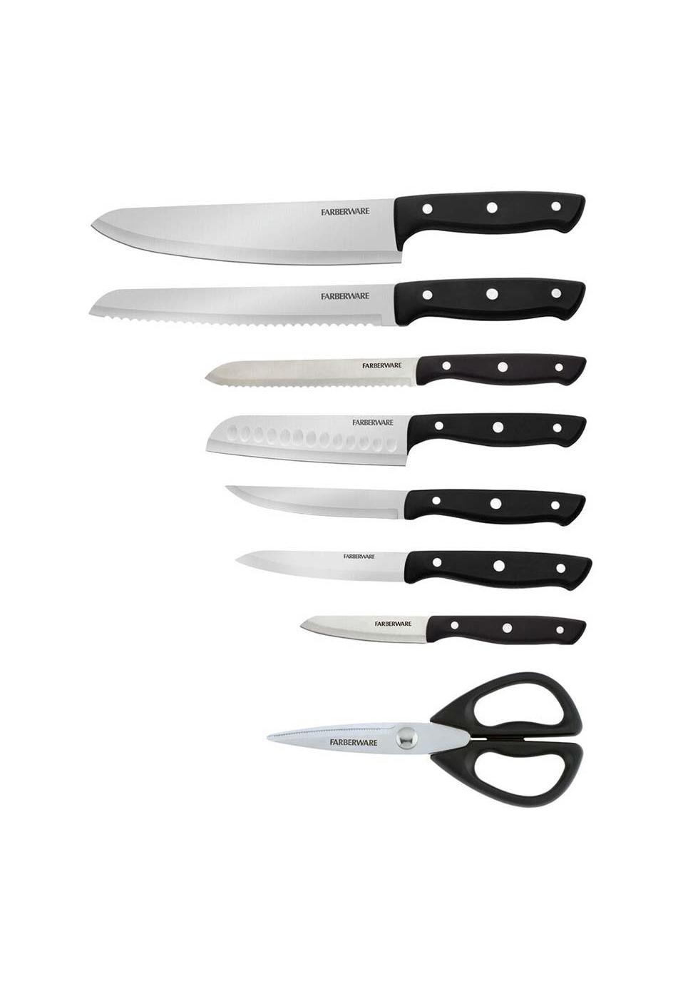 Farberware EdgeKeeper Universal Cutlery Block Set Shop Knife sets at