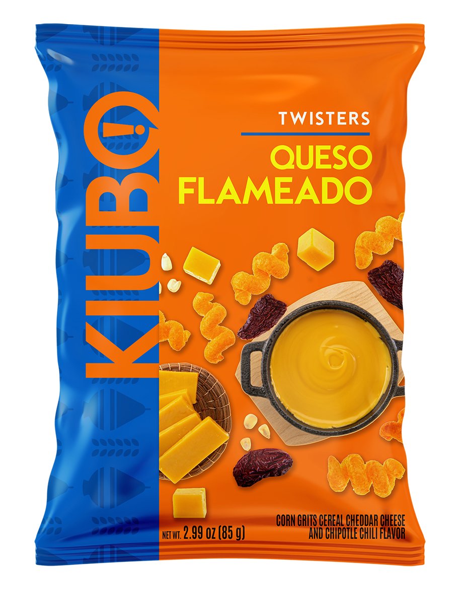 Kiubo Twisters Queso Flameado Corn Grits Snacks Shop Chips at HEB