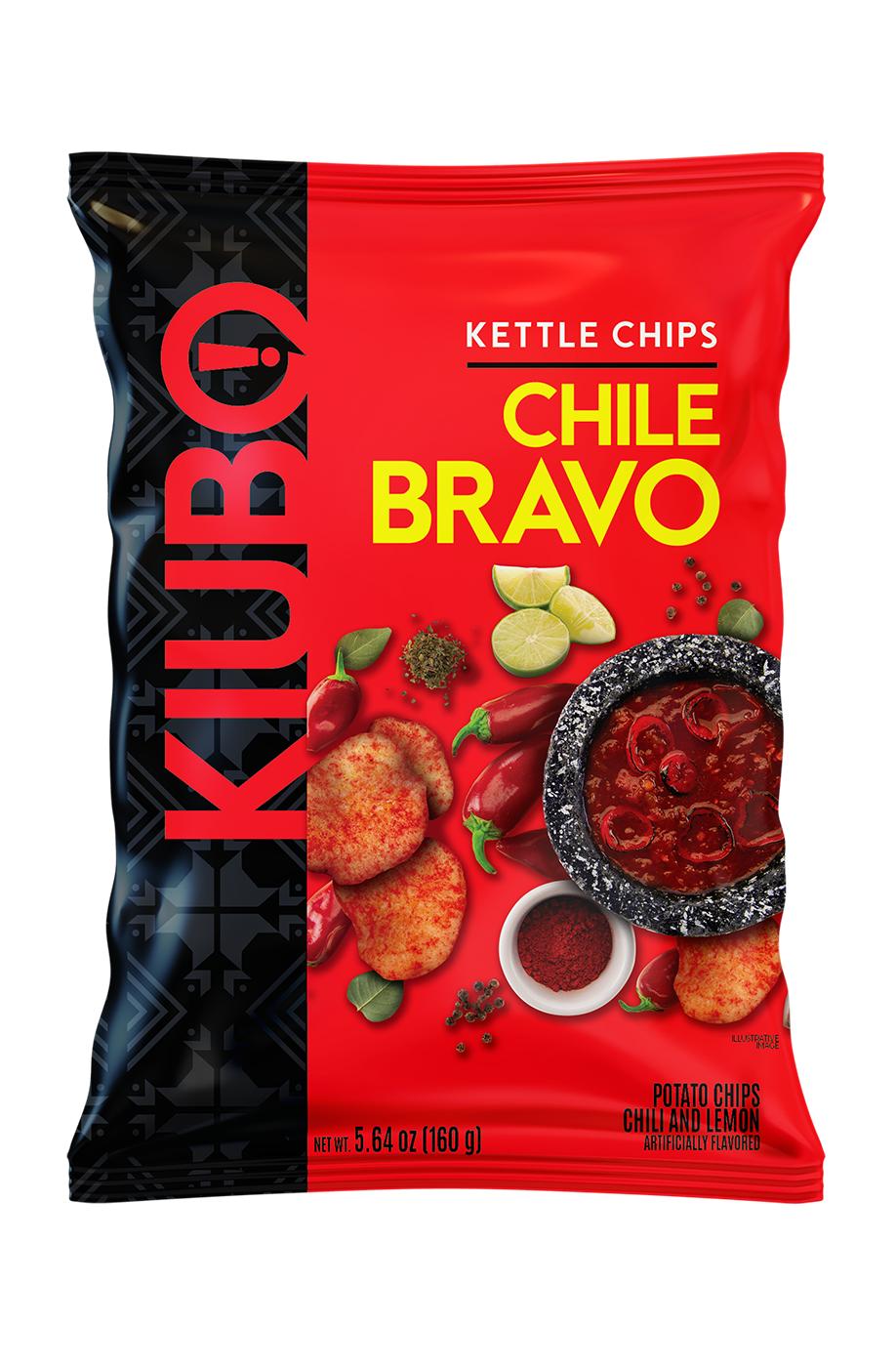 Kiubo Chile Bravo Kettle Chips; image 1 of 2