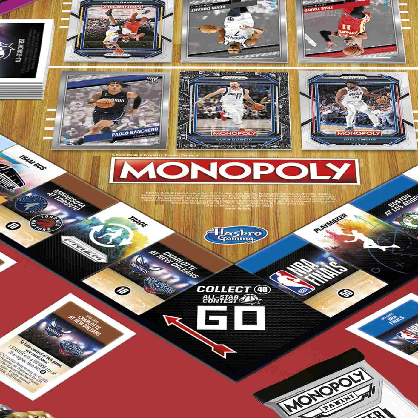 Monopoly NBA Prizm Edition Board Game; image 7 of 9