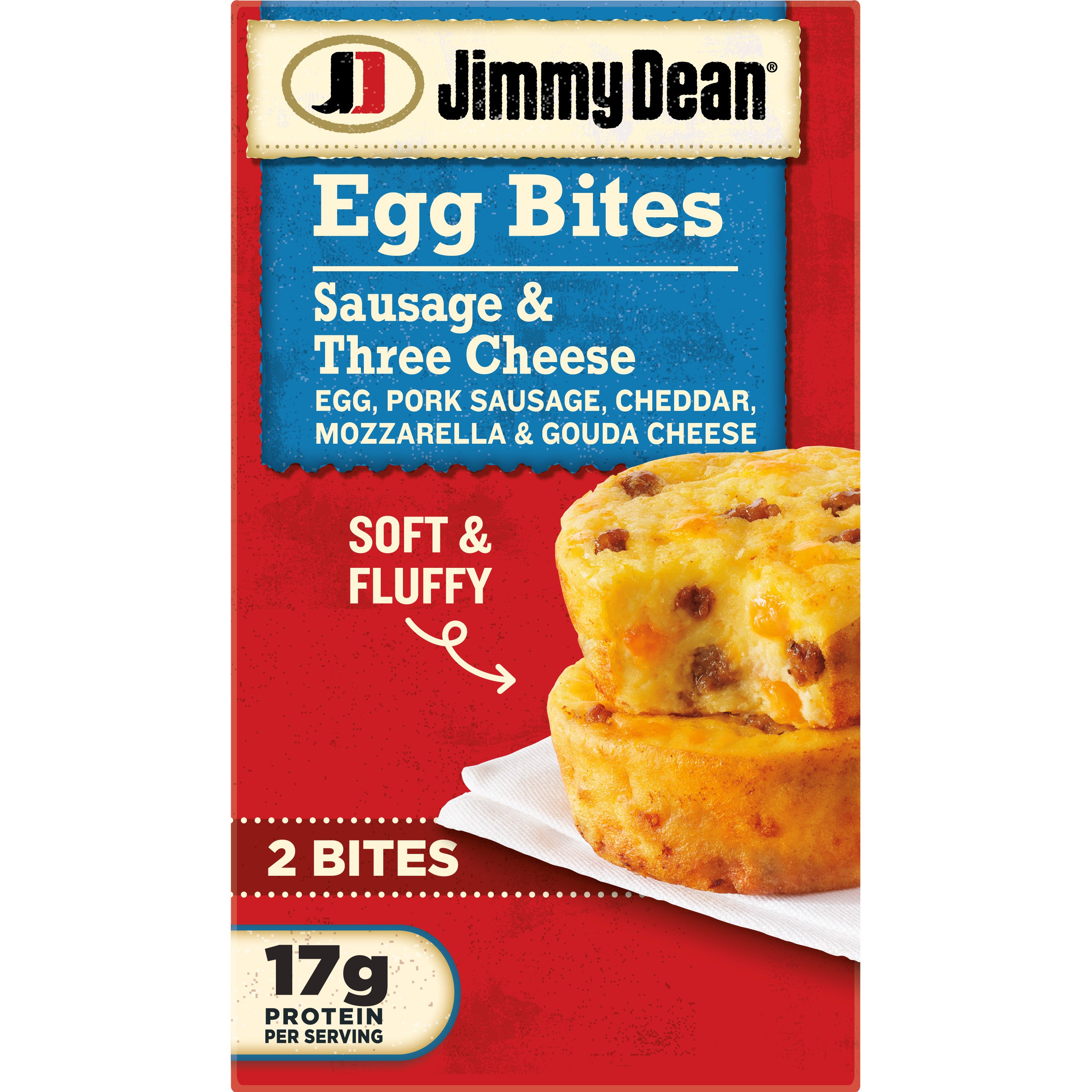 Jimmy Dean Sausage & Three Cheese Egg Bites Shop Entrees & sides at HEB